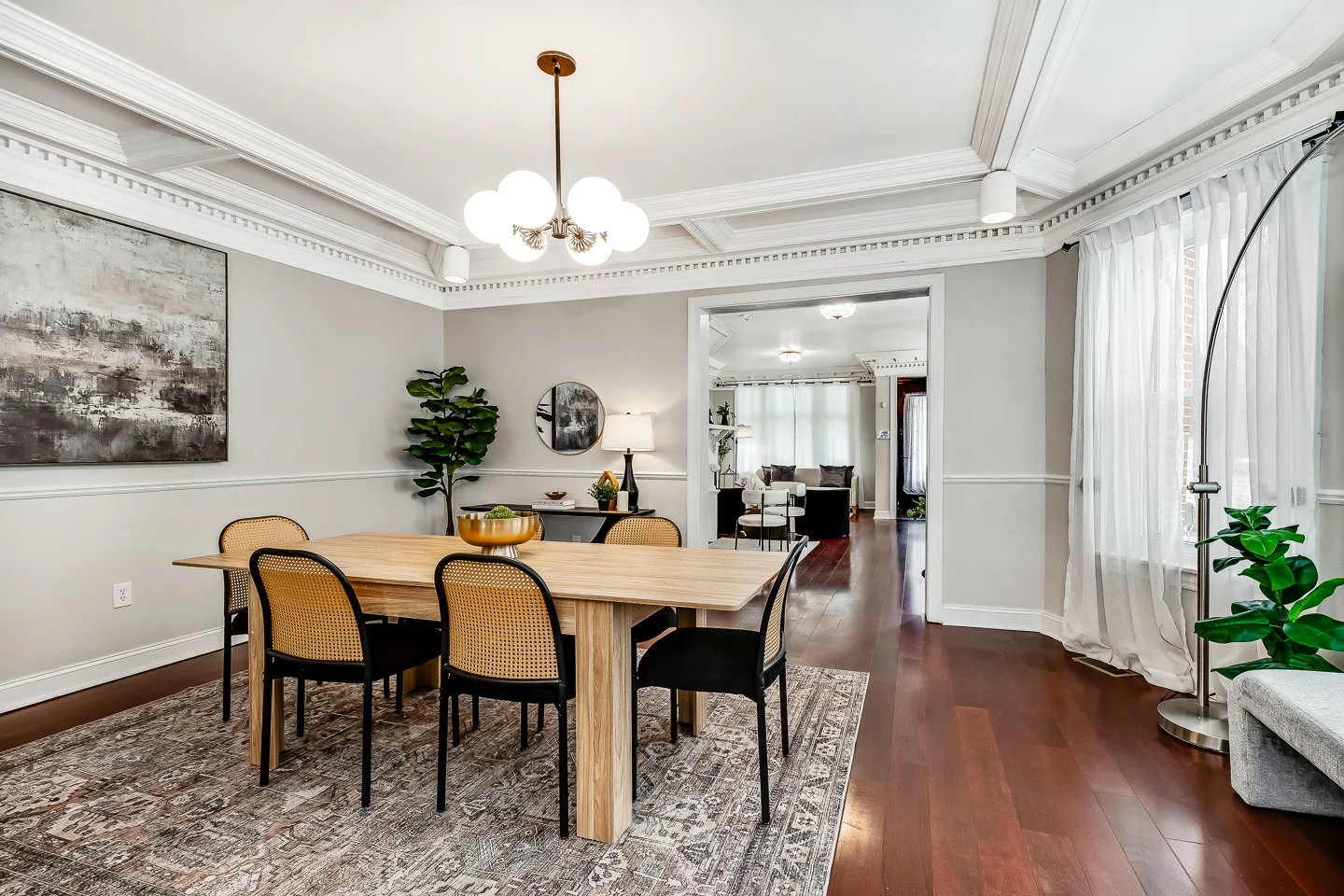 Spruce Hill House Staging